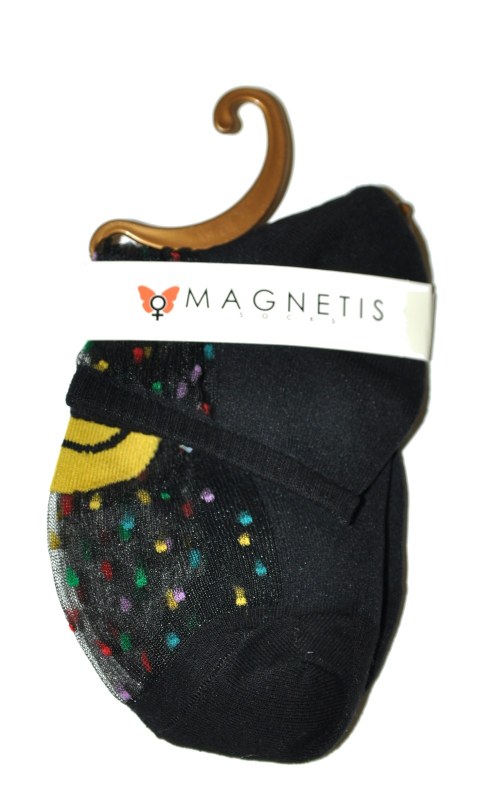 Dámské ponožky Magnetis 13531 Emotikon - Dámské oblečení doplňky ponožky