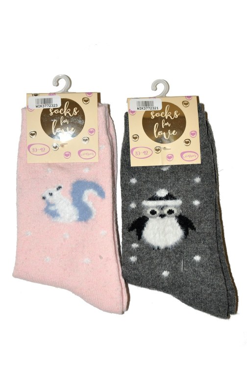 Dámské ponožky WiK 37723 Socks For Love - Dámské oblečení doplňky ponožky