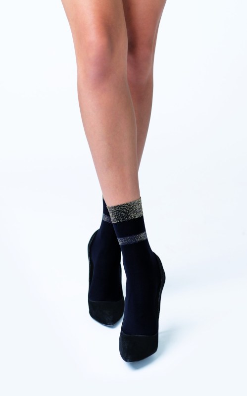 Dámské ponožky Knittex 22116 Beatrice Lurex 40 den - Dámské oblečení doplňky ponožky