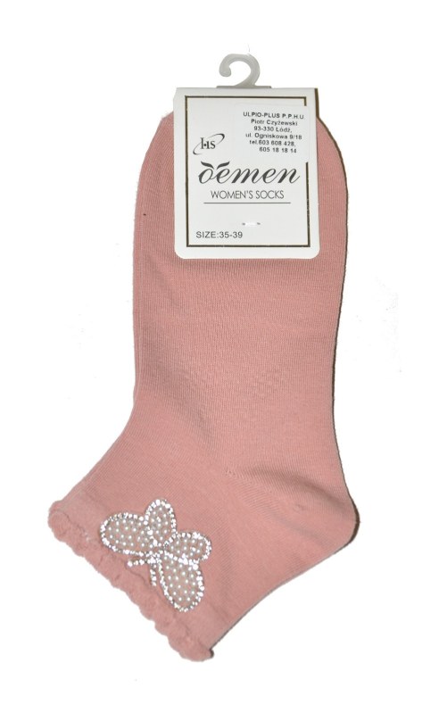 Dámské ponožky Ulpio Oemen QR27 Motýl - Dámské oblečení doplňky ponožky