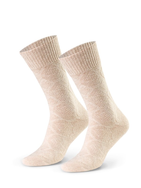 Dámské vlněné vzorované ponožky Steven art.093 35-40 - Dámské oblečení doplňky ponožky
