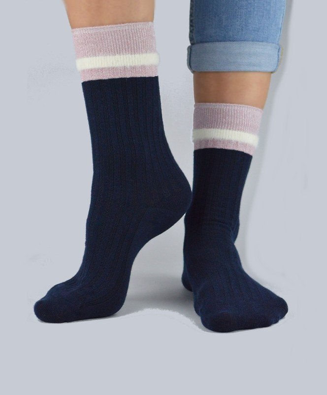 Dámské ponožky Noviti SB050 Lurex 35-42 - Dámské oblečení doplňky ponožky