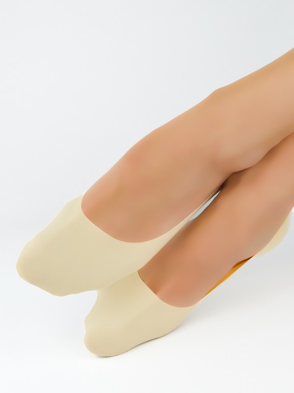 Dámské ponožky - baleríny Noviti SN028 Laserové, Silikon - Dámské oblečení doplňky ponožky