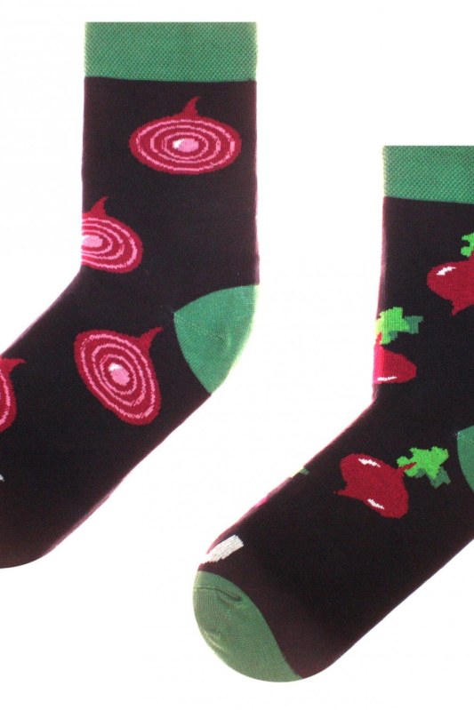 Obrázkové ponožky 80 Funny beet - Skarpol - Dámské oblečení doplňky ponožky