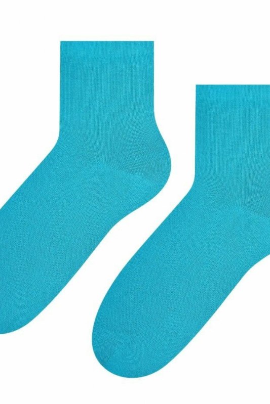 Dámské ponožky 037 dark turquise - Steven - Dámské oblečení doplňky ponožky