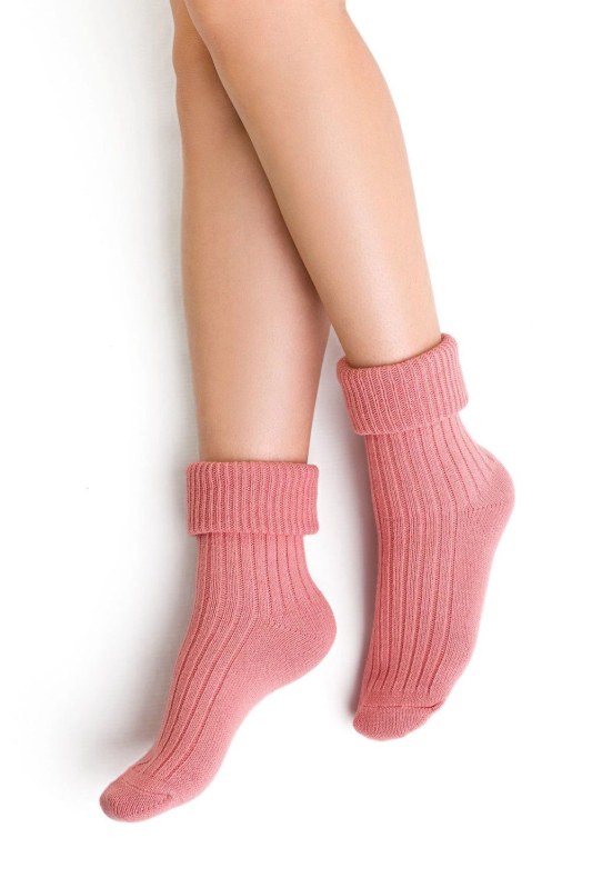 Dámské ponožky 067 pink - Steven - Dámské oblečení doplňky ponožky