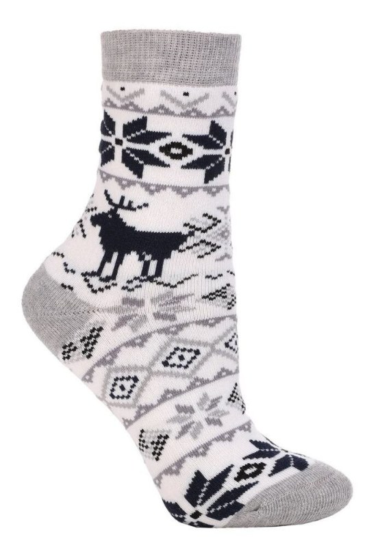 Termofroté ponožky Scandi 2 s norským vzorem - ponožky