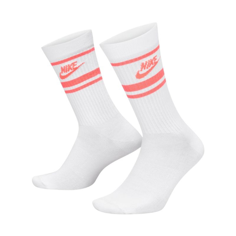 Ponožky Nike NK Nsw Everyday Essential CR, 3 páry, bílé, DX5089 100