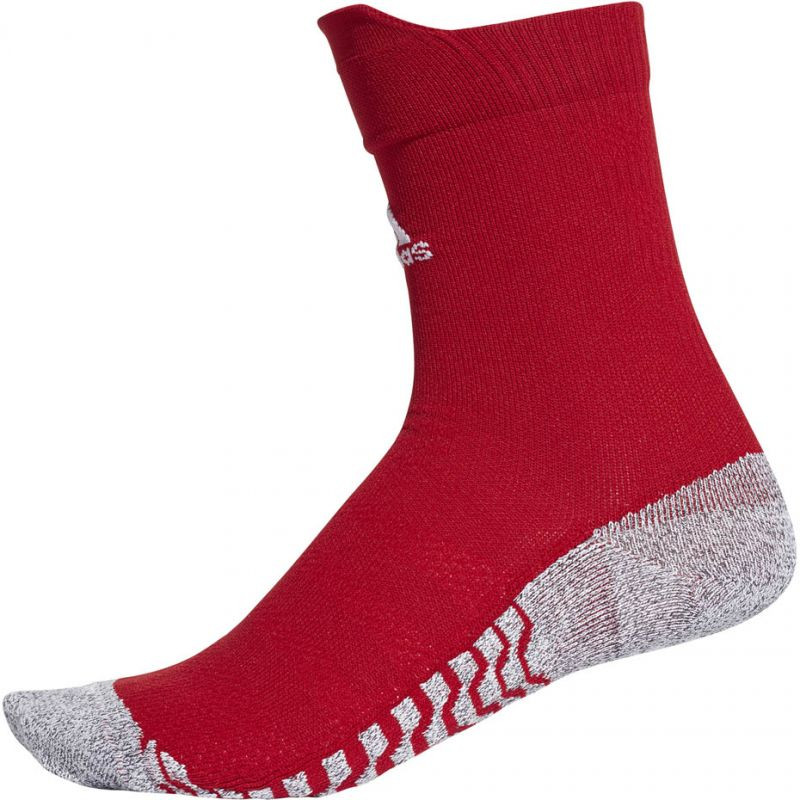 Adidas Alphaskin Traxion Crew Ultralight ponožky červené CV7678 - Dámské oblečení doplňky ponožky