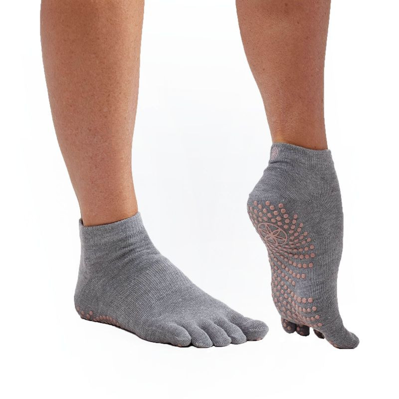 Protiskluzové ponožky na jógu GAIAM 63707 - Dámské oblečení doplňky ponožky