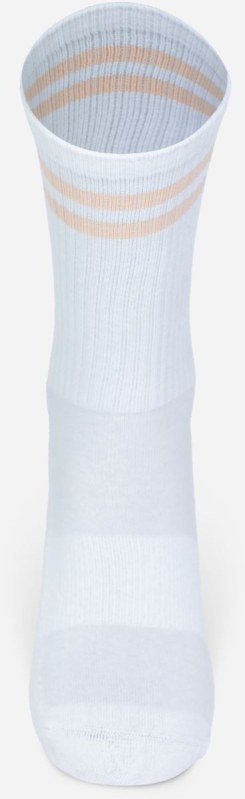 Mr. Socks L 05004 Tenisové ponožky "Basic" 88.5004 white/peach