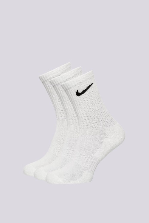Ponožky Nike Everyday Cushioned 3 PÁRY Bílé
