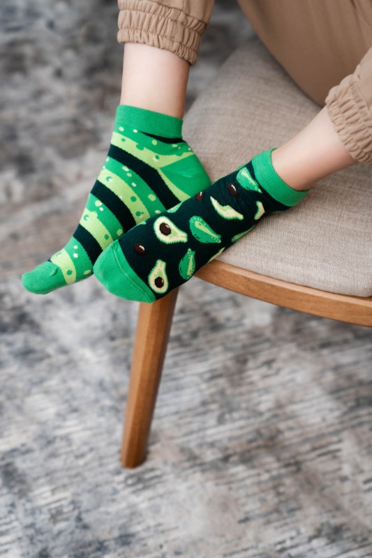 Ponožky Avocado 034-A023 Dark Green - Více - Dámské oblečení doplňky ponožky
