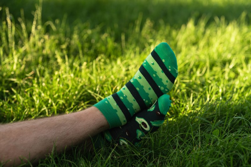 Ponožky Avocado 035-A020 Dark Green - Více - Dámské oblečení doplňky ponožky