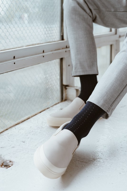 Ponožky 056-130 navy blue - Steven Ponožky 056-130 navy blue - Steven - Dámské oblečení doplňky ponožky