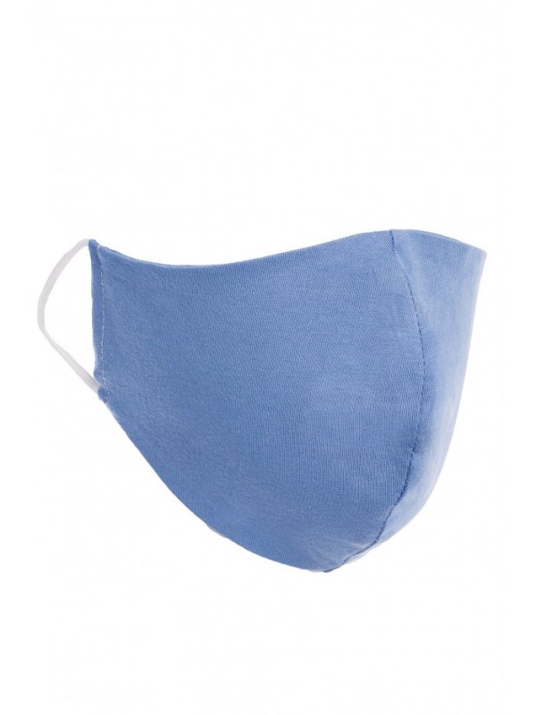 Ochranná maska 3 - modrá - Dámské oblečení doplňky roušky