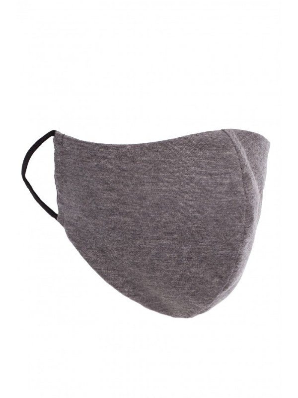 Ochranná maska 3 - šedá - Dámské oblečení doplňky roušky