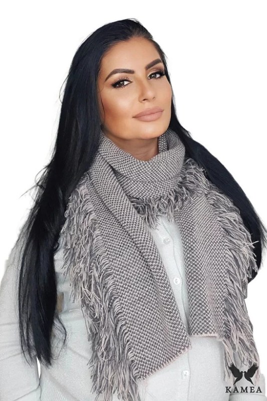 Dámská šála ALDURA růžová - Kamea