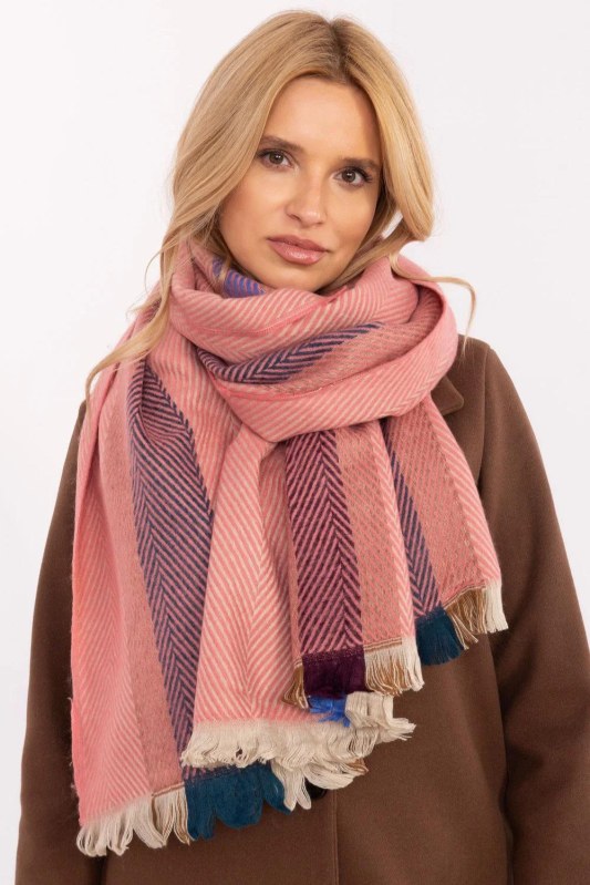 Šála s proužky model 206039 AT