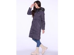 Dámský kabát BLH818025F tmavě šedý - PERSO