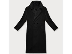 Dámský oversize kabát 11Z8161 Černá - J.Style