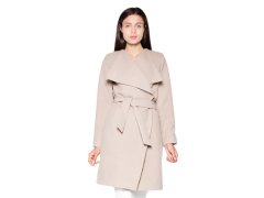 Venaton Coat VT041 Beige