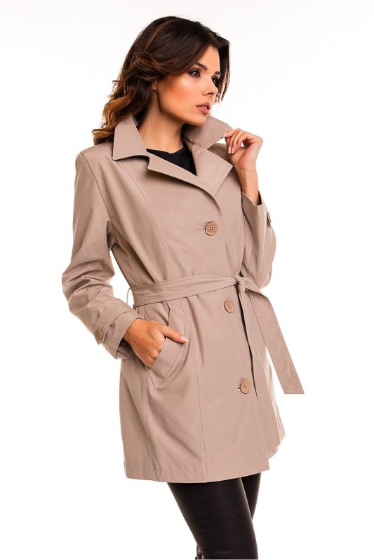 Dámský kabát / plášť model 63547 / 63550 - Cabba - Dámské oblečení kabáty