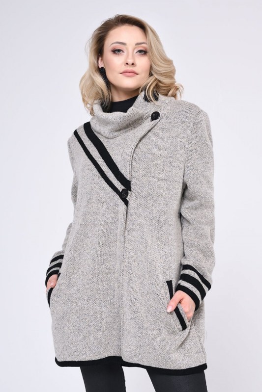 Dámský plášť 1147 model 140383 - Vitesi - Dámské oblečení kabáty