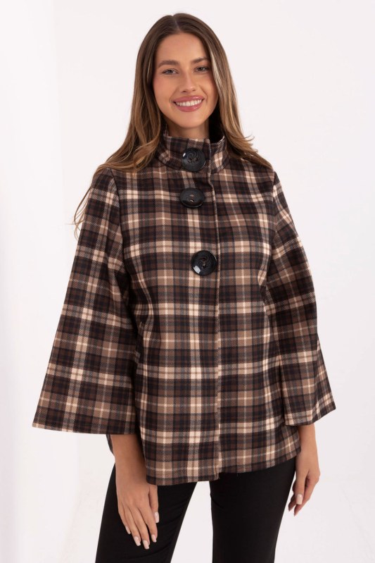 Kabát model 220314 Italy Moda - Dámské oblečení kabáty