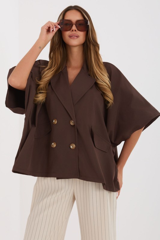 Kabát model 227361 Rue Paris - Dámské oblečení kabáty