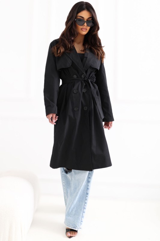 Kabát s dlouhým rukávem model 231246 Rue Paris