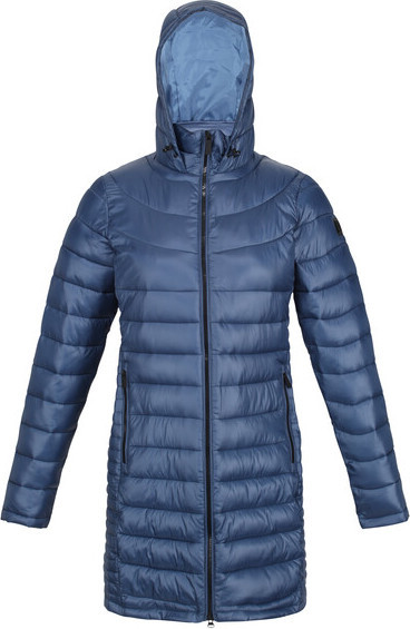 Dámský kabát Regatta RWN230 Andel III 8PQ tmavě modrý - Dámské oblečení kabáty