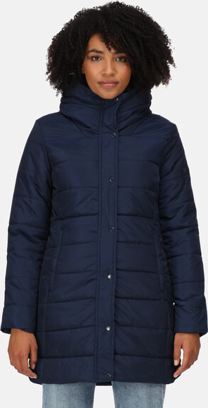 Dámský zimní kabát Regatta RWN217-540 tmavě modrý - kabáty