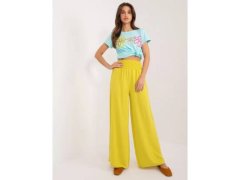 Dámské kalhoty 8390.70 žluté - FPrice