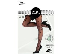 Dámské vzorované punčochové kalhoty ARTI -04 20 DEN
