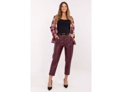 Dámské kalhoty s vysokým pasem model 219384 Rue Paris