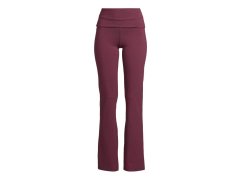 Dámské kalhoty CASALL Sublime Folded Flare Pants, barva bordová