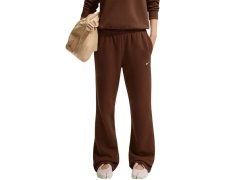 Dámské kalhoty Nike Studio Fleece Medium Weigh, hnědé, IM8078 259, dámské