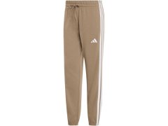 Dámské kalhoty adidas Essentials 3-Stripes French Terry Cuffed, béžové, KF8338, dámské