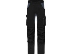 Daiber JN 1812 (62-64) Pracovní strečové kalhoty "Slim Line" 02.112X black/carbon