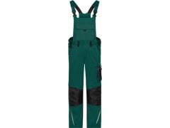 Daiber JN 1833 (25-28) Pracovní kalhoty s&nbsp;laclem - Strong 02.133S dark green/black