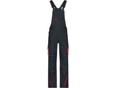 Daiber JN 848 (62) Pracovní kalhoty s&nbsp;laclem - Color 02.848X carbon/red