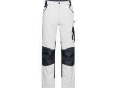 Daiber JN 1861 Zimní pracovní kalhoty - Strong 02.861X white/carbon