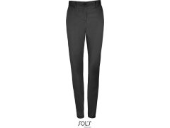 SOL´S Jared Women Dámské saténové elastické kalhoty 25.2918 black