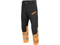 ProJob 6528 Waistpants Stretch (146-156) Strečové bezpečnostní kalhoty 64.528L orange/black