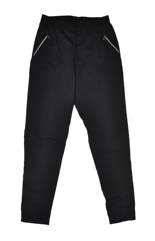 Dámské kalhoty 604 Just černé - De Lafense - Dámské oblečení kalhoty