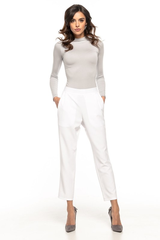 Dámské kalhoty T271/1 127888 bílé - Tessita - Dámské oblečení kalhoty