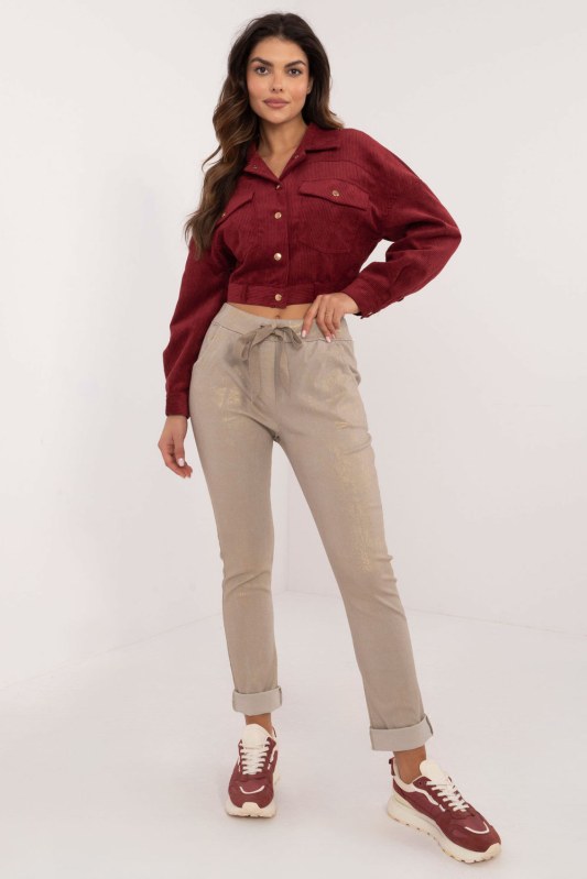 Dámské kalhoty model 201865 Italy Moda - Dámské oblečení kalhoty