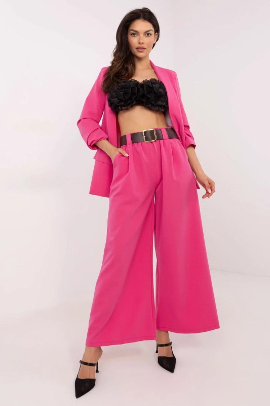 Dámské kalhoty s vysokým pasem model 206409 Italy Moda
