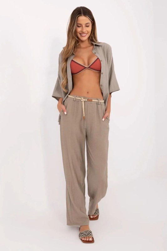 Dámské kalhoty model 214060 Italy Moda - Dámské oblečení kalhoty
